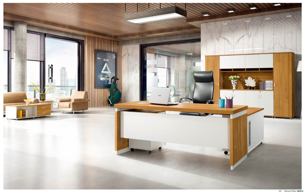 福州辦公家具-板式辦公桌系列款07